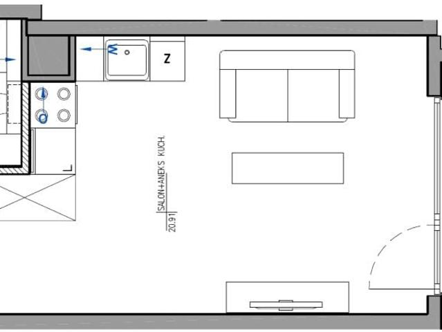 Mieszkanie 25 m², Warszawa