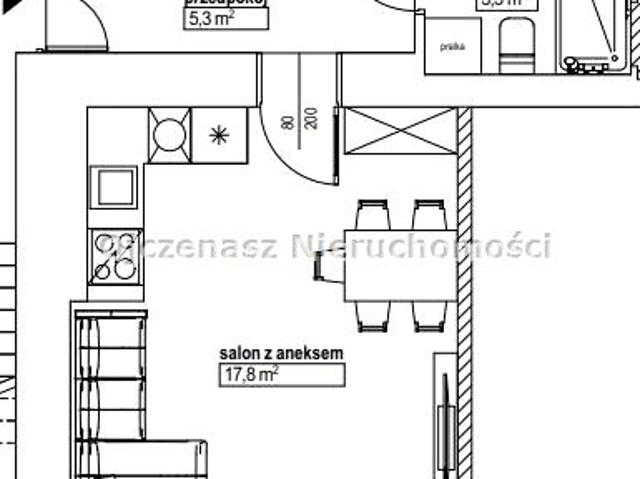Mieszkanie 25,90 m², Bydgoszcz