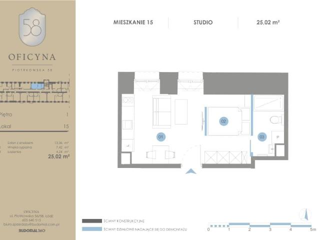 Mieszkanie 25m²