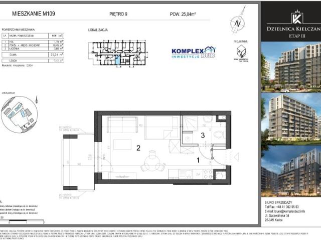 Mieszkanie 25m²