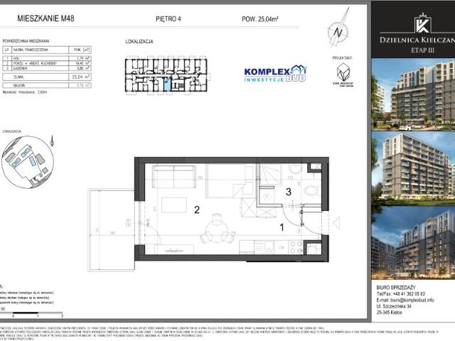Mieszkanie 25m²