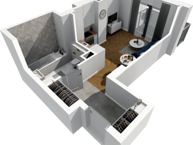 Mieszkanie 26,43 m², Warszawa