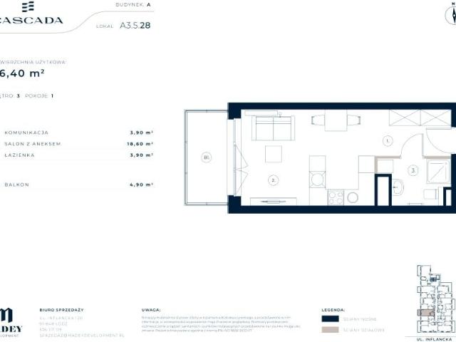 Mieszkanie 26,4m²