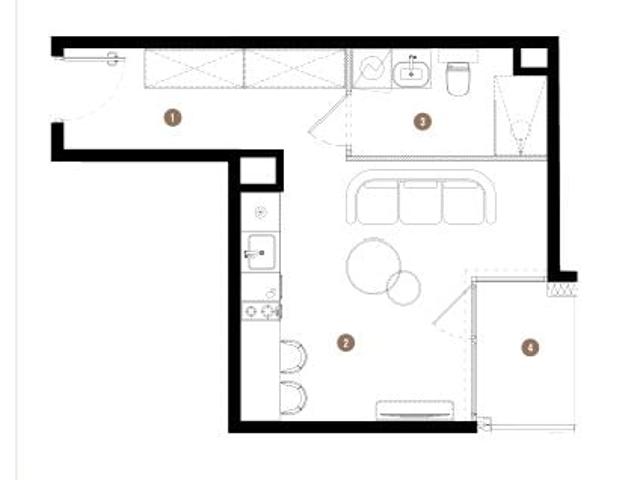 Mieszkanie 26,8m²