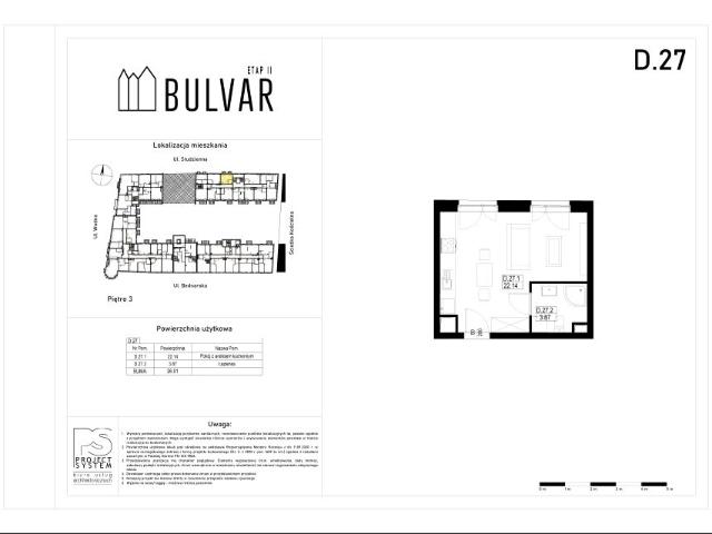 Mieszkanie 26m²