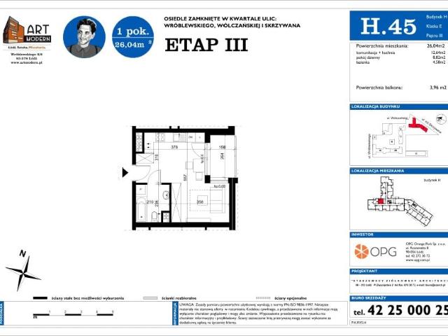 Mieszkanie 26m²