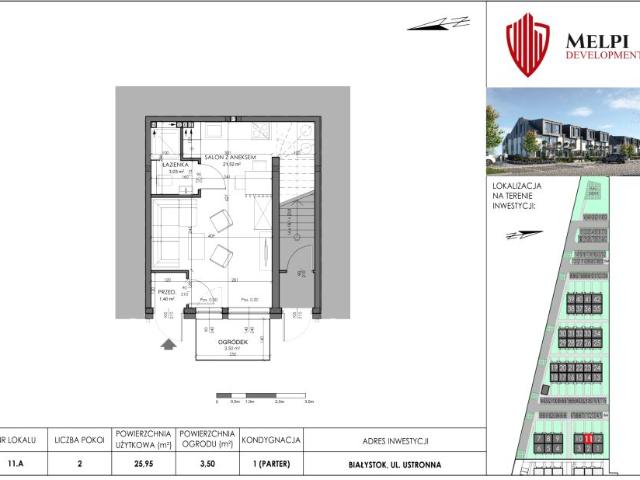 Mieszkanie 26m²