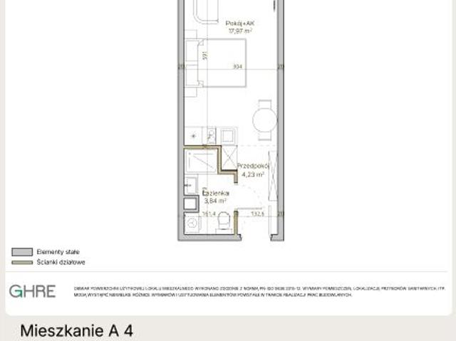 Mieszkanie 26m²