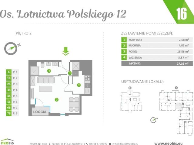 Mieszkanie 27,2m²