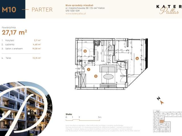 Mieszkanie 27,2m²