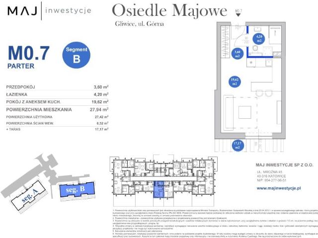 Mieszkanie 27,4m²
