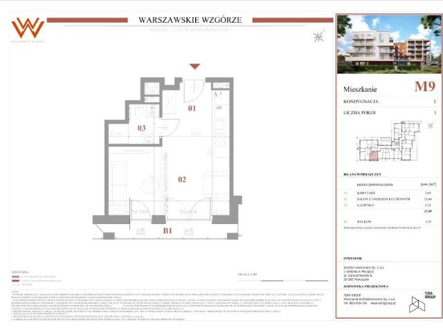 Mieszkanie 27,5m²