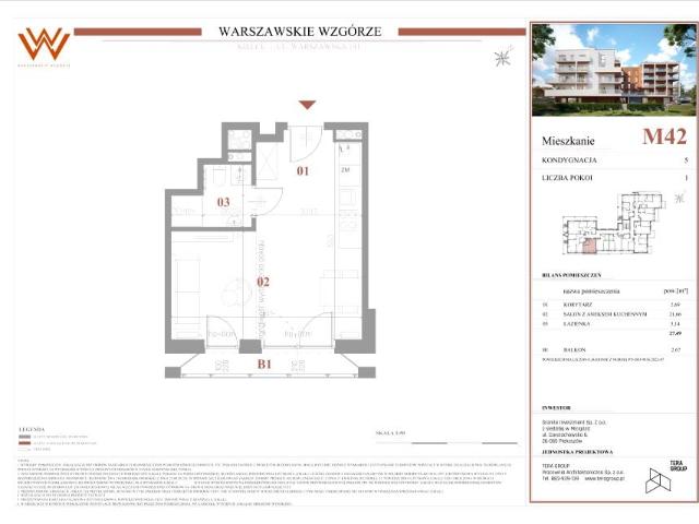Mieszkanie 27,5m²