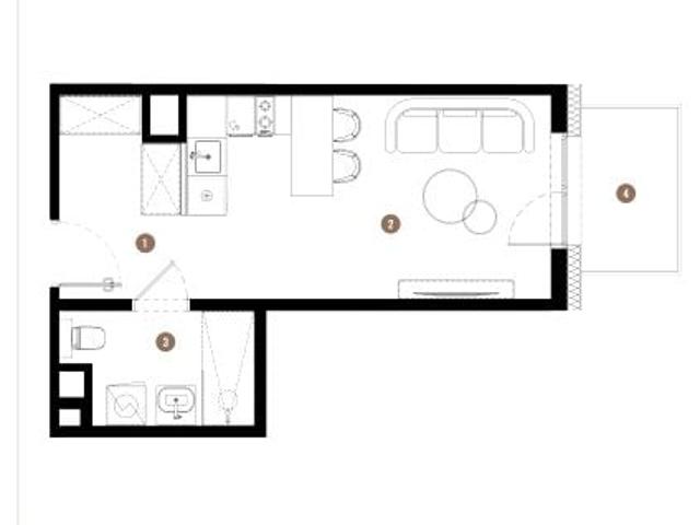Mieszkanie 27,6m²