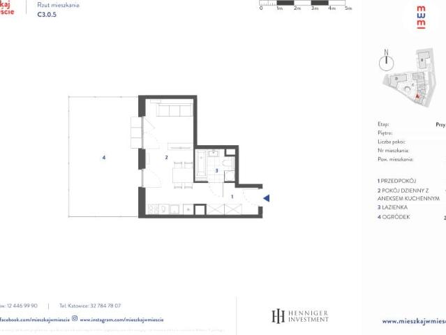 Mieszkanie 27,8m²