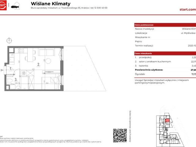 Mieszkanie 27,8m²