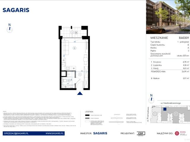Mieszkanie 27m²