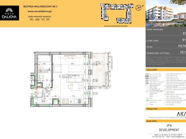 Mieszkanie 28,1m²