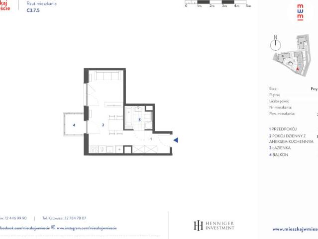 Mieszkanie 28,2m²