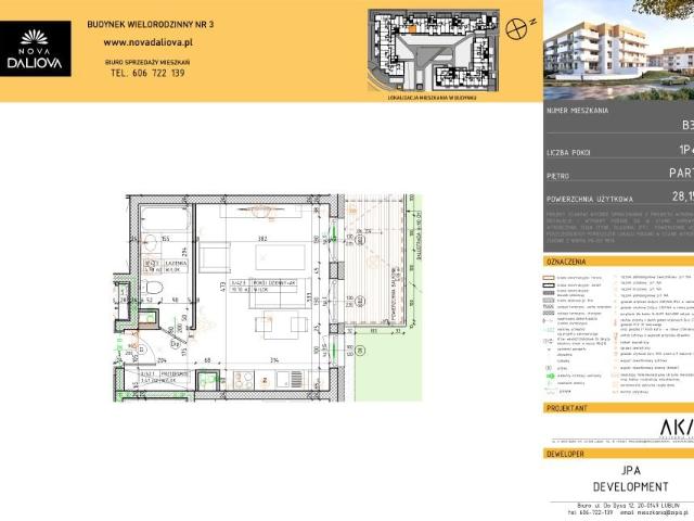 Mieszkanie 28,2m²