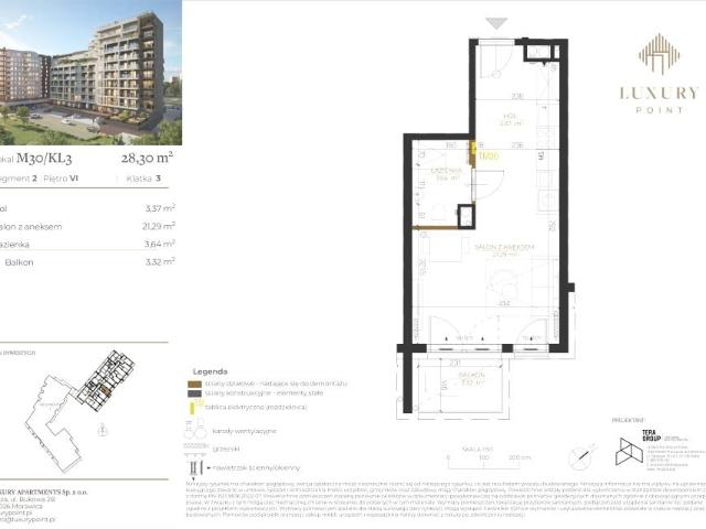 Mieszkanie 28,3m²