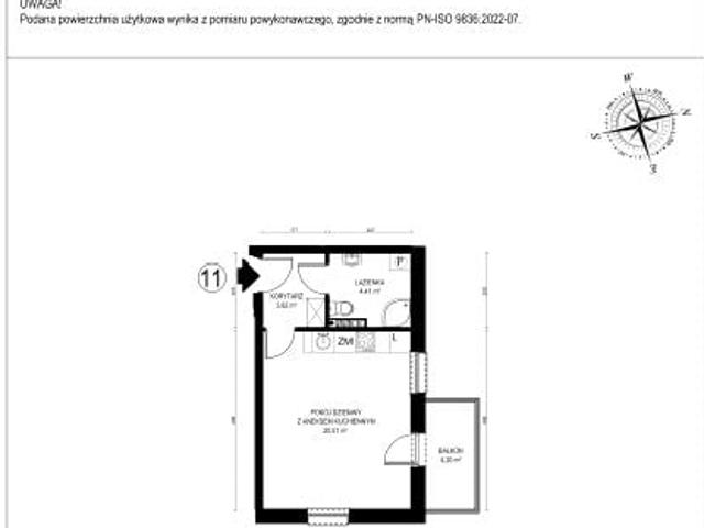 Mieszkanie 28,5m²