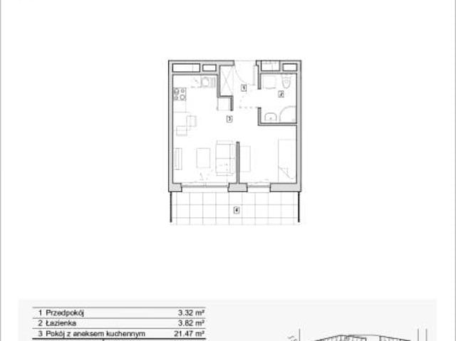 Mieszkanie 28,6m²