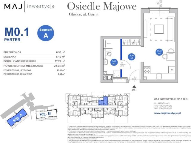 Mieszkanie 28,6m²