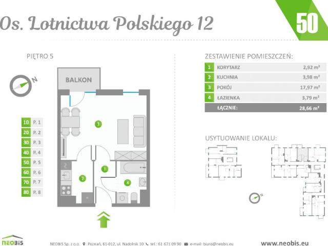Mieszkanie 28,7m²