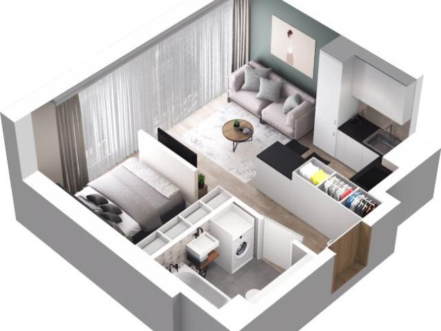 Mieszkanie 28,8m²
