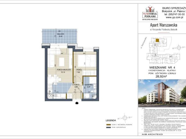 Mieszkanie 28,9m²