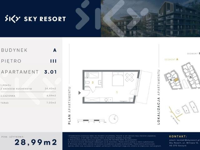 Mieszkanie 29m²
