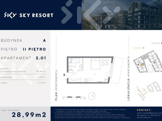 Mieszkanie 29m²