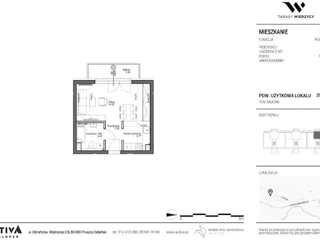 Mieszkanie 28,9m²