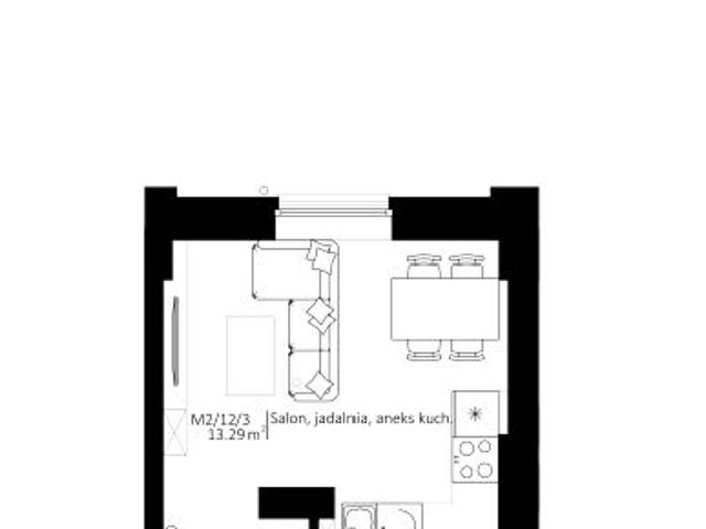 Mieszkanie 22m²