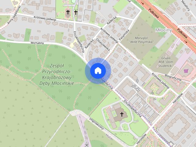 Mieszkanie 2 pok. Warszawa Młociny 49.88m2