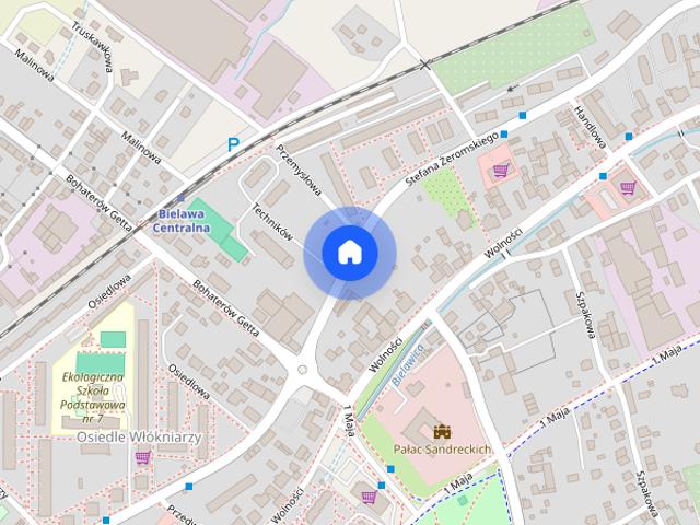 Mieszkanie 2 pok 1 piętro, balkon