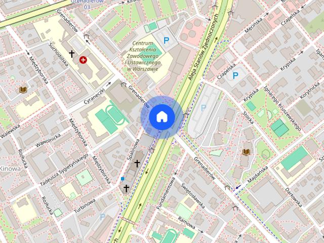 Mieszkanie 2 pok, 52 m2, Saska Kępa ul. Libijska