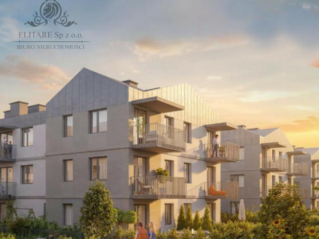Mieszkanie 2 pokojowe 37,12m2 z balkonem 4m2, Jagodno/Iwiny