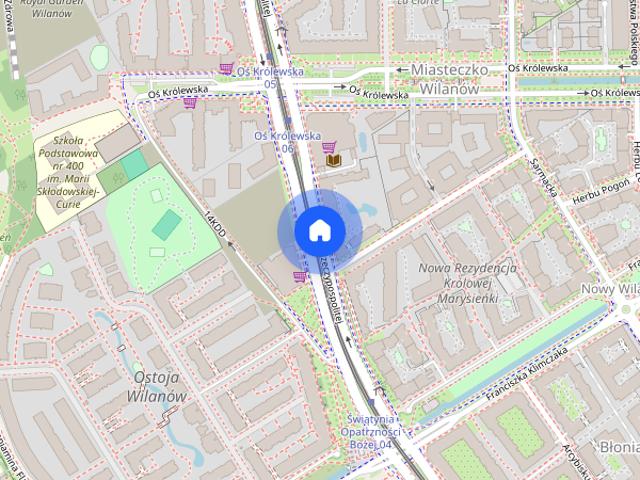 Mieszkanie 2 pokojowe 44m2 + garaż, Wilanów, Al. Rzeczypospolitej