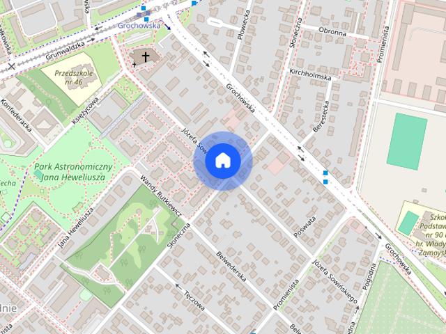 Mieszkanie 2 pokojowe 52 m² – blisko park, tramwaj Grunwald
