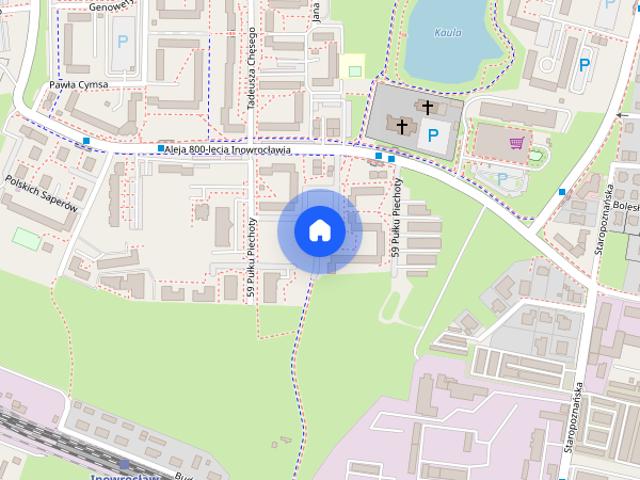 Mieszkanie 2 pokojowe z balkonem na parterze