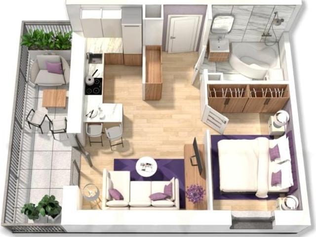 Mieszkanie 34 m², Lublin