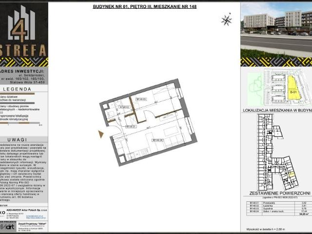 Mieszkanie 34,3m²