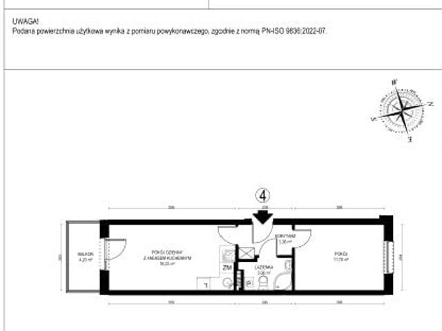 Mieszkanie 34,4m²