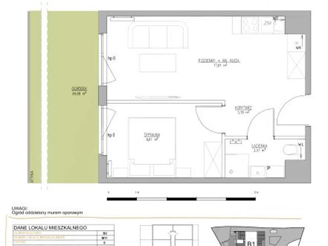 Mieszkanie 34,4m²