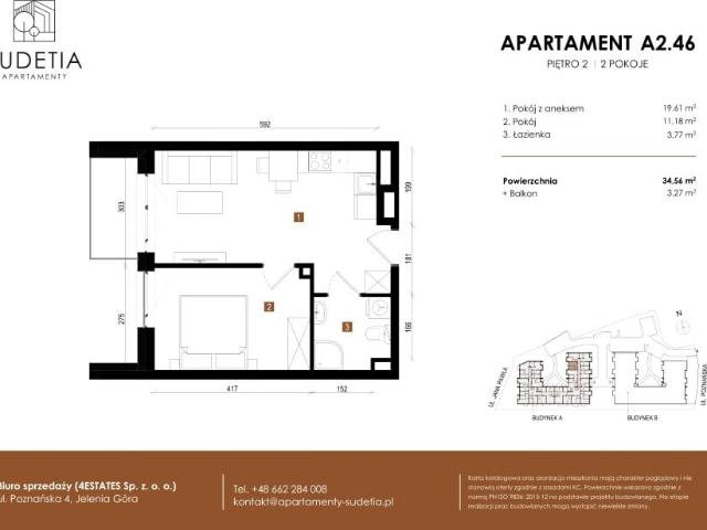 Mieszkanie 34,6m²
