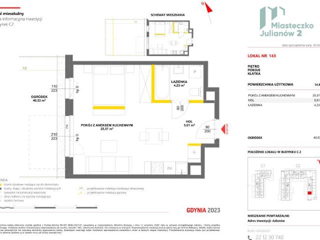 Mieszkanie 34,8m²