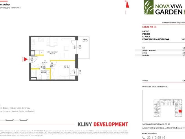 Mieszkanie 34,9m²