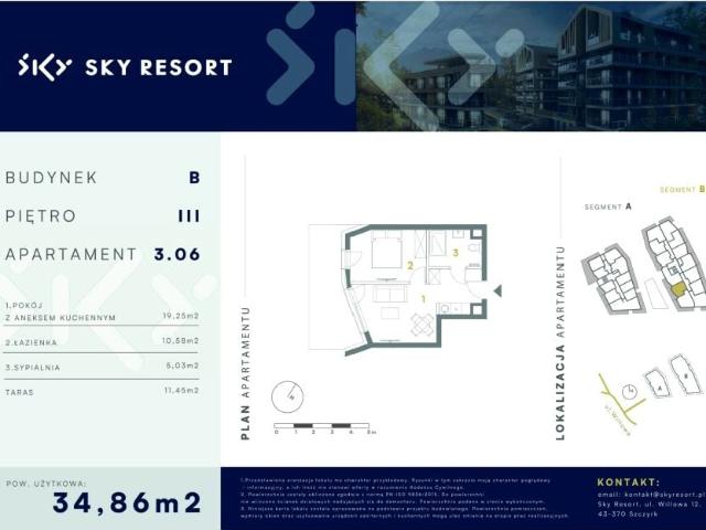 Mieszkanie 34,9m²